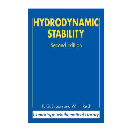 英文原版 Hydrodynamic Stability 流体稳定性 剑桥数学图书馆系列 英文版 进口英语原版书籍