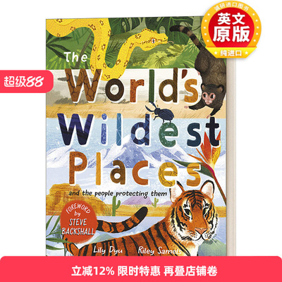 英文原版 The World's Wildest Places 世界上最荒凉的地方 精装 英文版 进口英语原版书籍