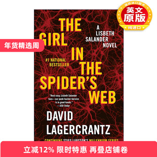 英文原版 The Girl in the Spider's Web Millennium Series 04 蜘蛛网中的女孩 千禧年系列4 David Lagercrantz 进口英语原版书籍
