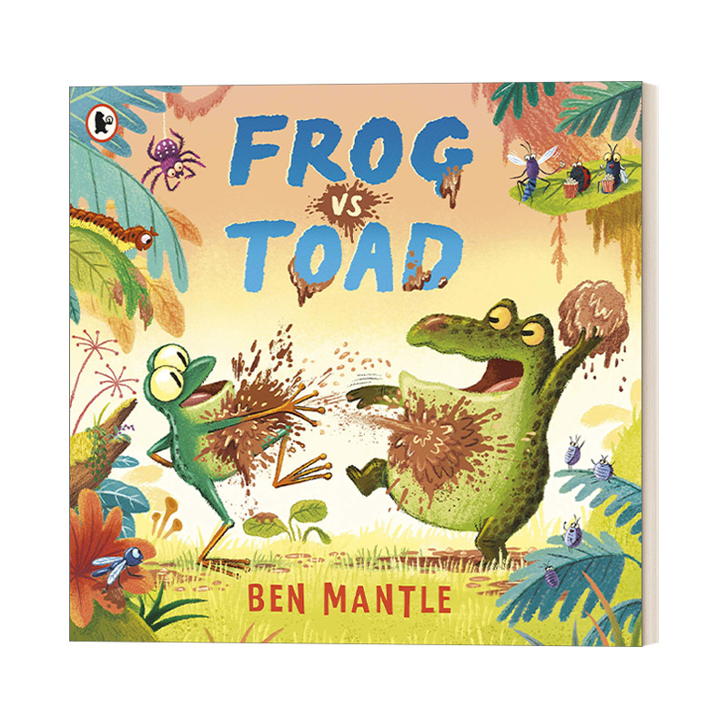 英文原版 Frog vs Toad 青蛙与蟾蜍 英语韵律 启蒙绘本 英文版 进口英语原版书籍