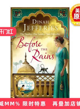 英文原版 Before the Rains 山雨欲来 Dinah Jefferies畅销历史爱情小说 英文版 进口英语原版书籍