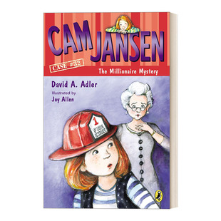 进口英语原版 Cam Jansen Millionaire Mystery and 英文原版 书籍 简森侦探故事32 英文版 the