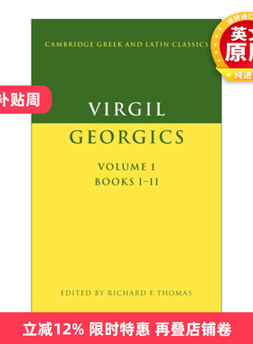 英文原版 Virgil Georgics 维吉尔 农事诗 剑桥希腊拉丁语经典系列 原文加学者注释 英文版 进口英语原版书籍