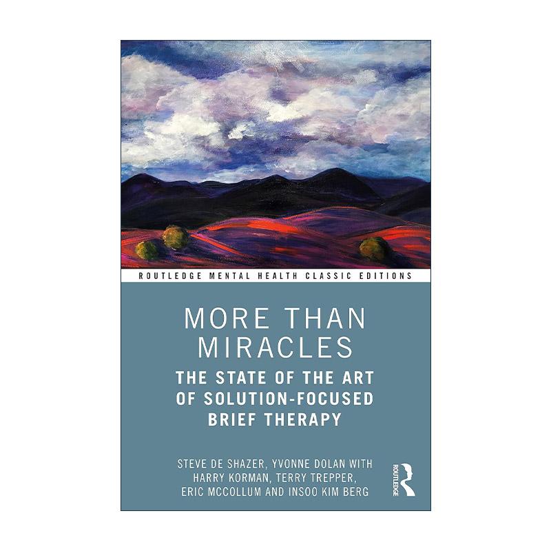 英文原版 More Than Miracles 超越奇迹 焦点解决短期治疗 第2版 英文版 进口英语原版书籍