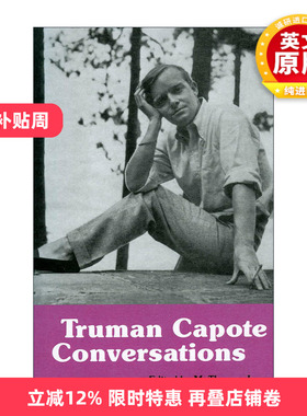 英文原版 Conversations with Truman Capote 对话杜鲁门·卡波特 美国知名作家访谈录 英文版 进口英语原版书籍