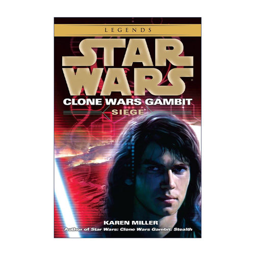英文原版 Star Wars Clone Wars Gambit Siege 星球大战 克隆人战争 围攻 Karen Miller 英文版 进口英语原版书籍