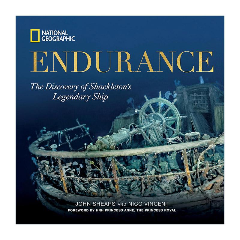 英文原版 Endurance 坚忍号 沙克尔顿的传奇船只 南极远征 电影版 历史 美国国家地理 精装 英文版 进口英语原版书籍