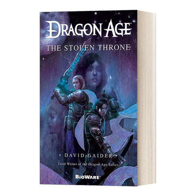英文原版小说 Dragon Age The Stolen Throne 1 龙腾世纪前传 游戏小说 英文版 进口英语原版书籍