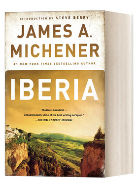 英文原版 Iberia 伊比利亚 旅游传记 普利策奖得主James A. Michener 英文版 进口英语原版书籍