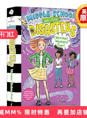 英文原版 Weirdest Weekend Ever 中学和其他倒霉故事4 精装 英文版 进口英语原版书籍