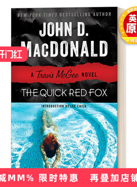 英文原版 Travis McGee 4 The Quick Red Fox 麦基探案系列4 敏捷的红狐 侦探悬疑小说 英文版 进口英语原版书籍