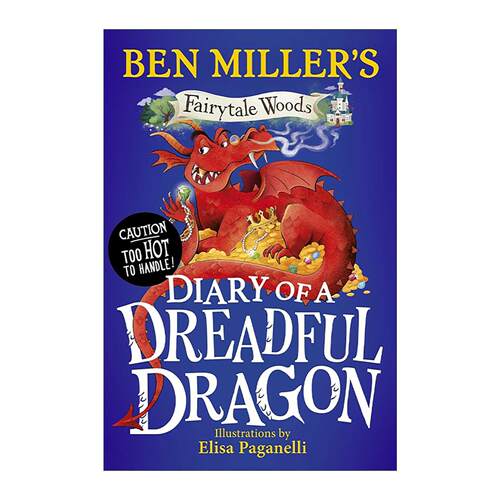 英文原版 Diary of a Dreadful Dragon 恶龙的日记 童话森林卷4 精装 英文版 进口英语原版书籍