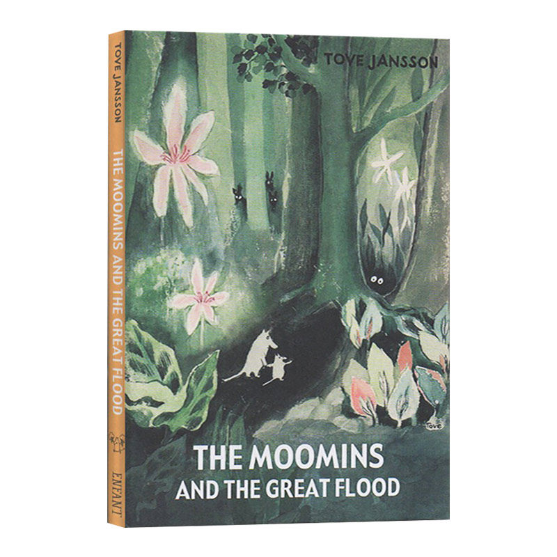 英文原版 the moomins and the great flood 姆明谷 姆明和大洪水