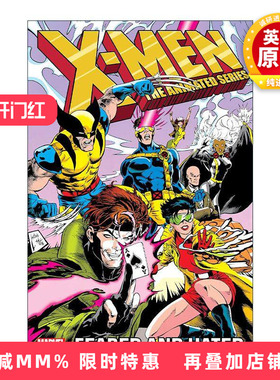 英文原版 X-Men The Animated Series Feared and Hated X战警 动画系列 恐惧和憎恨 漫威漫画 Ralph Macchio 进口英语原版书籍