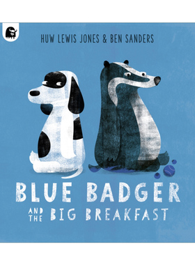英文原版 Blue Badger and the Big Breakfast 深蓝色獾的丰盛早餐 英文版 进口英语原版书籍