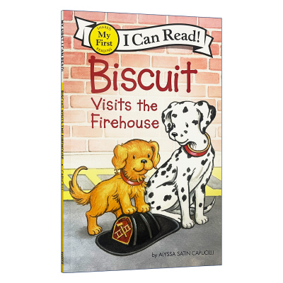 英文原版 Biscuit Visits the Firehouse 小饼干狗参观消防站 My First I Can Read 分级阅读 英文版 进口英语原版书籍