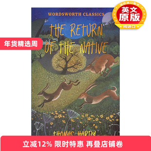 英文原版 The Return Of The Native 还乡 托马斯·哈代 Wordsworth经典文学系列 英文版 进口英语原版书籍