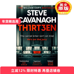 英文原版 Thirteen 第十三位陪审员 艾迪弗林系列 侦探悬疑推理小说 英文版 进口英语原版书籍