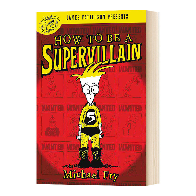 英文原版 How To Be A Supervillain 怎样成为一个大坏蛋 1 英文版儿童全英语书 - 实物图