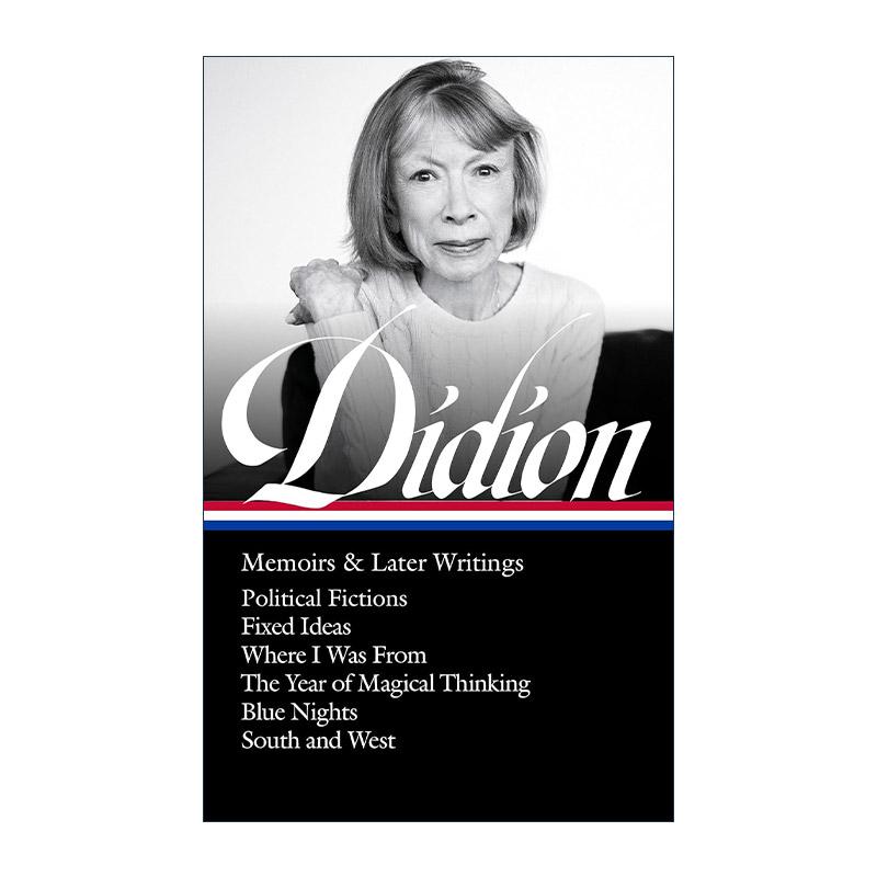 英文原版 Joan Didion Memoirs & Later Writings 琼·狄迪恩回忆录与晚期作品集 英文版 进口英语原版书籍