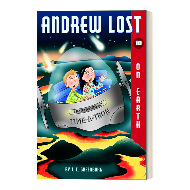 英文原版 On Earth Andrew Lost 10安德鲁不见了系列10英文版进口英语原版书籍