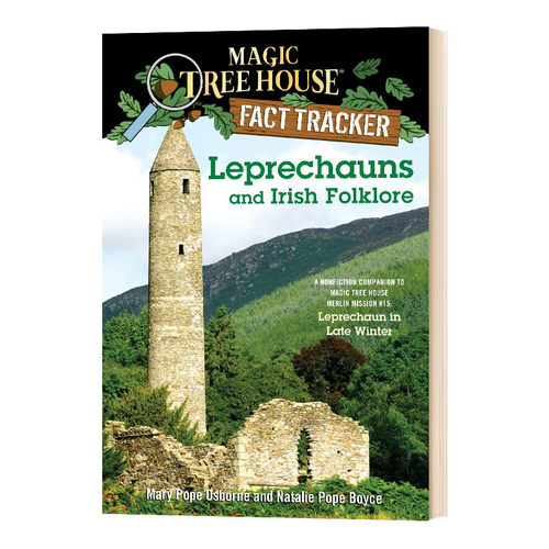 神奇树屋小百科系列 英文原版儿童绘本 Magic Tree House Fact Tracker #21: Leprechauns and Irish Folklore