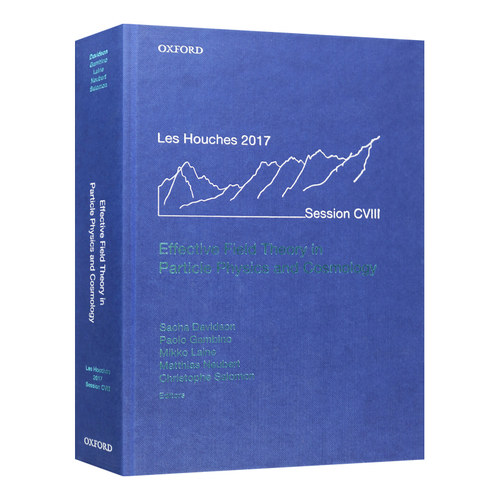 英文原版 Effective Field Theory in Particle Physics and Cosmology 粒子物理学与宇宙学中的有效场论 英文版 进口英语书籍