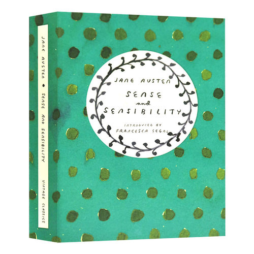 Sense and Sensibility Vintage ClassicsJane Austen 英文原版 理智与情感 简奥斯汀经典代表作经典文学书籍 英文版进口英语书