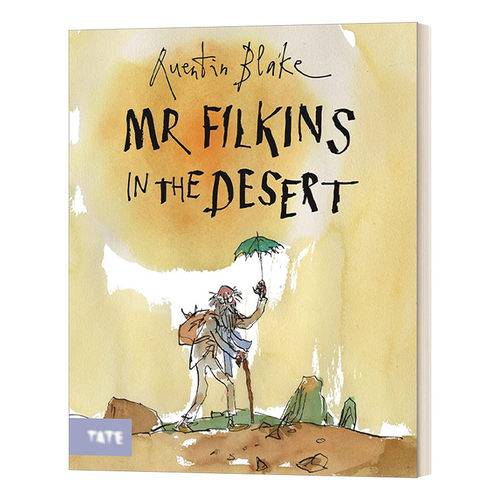 【Michael Rosen's Sad Book绘画家Quentin Blake】沙漠中的费尔金斯先生Mr.Filki