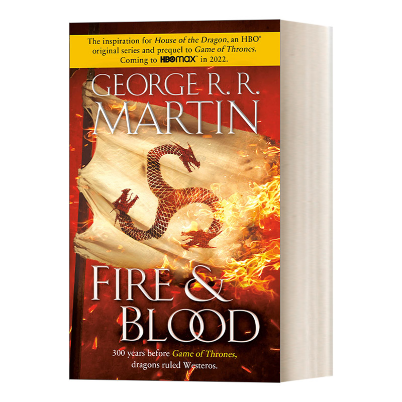 英文原版 Fire & Blood 300 Years Before A Game of Thrones 火与血 龙之家族原著小说 冰与火之歌前传 英文版 进口英语原版书籍