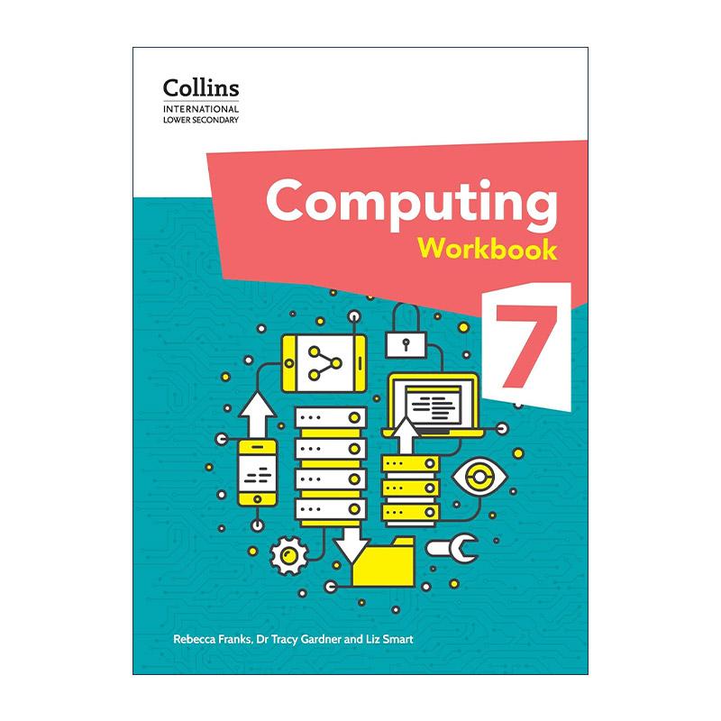 英文原版 Collins International Lower Secondary Computing Workbook 7 柯林斯国际初中计算机科学练习册7 英文版 进口英语书籍