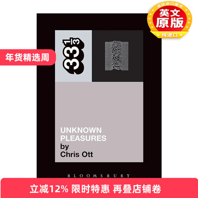英文原版 Joy Division's Unknown Pleasures 快乐小分队 未知欢愉 33 1/3经典音乐系列 英文版 进口英语原版书籍