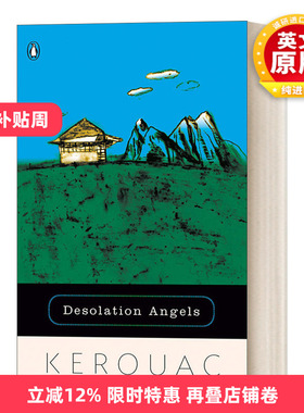 英文原版小说 Desolation Angels 孤独天使 Jack Kerouac杰克·凯鲁亚克 英文版 进口英语原版书籍