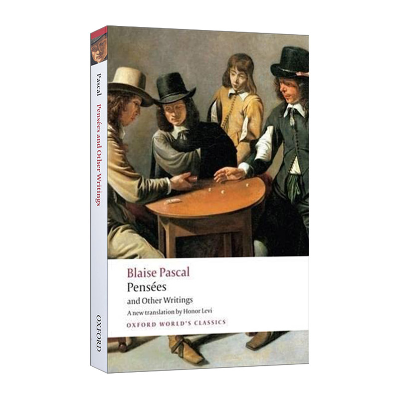 英文原版 Pensees and Other Writings 布莱士·帕斯卡 思想录和其他作品 牛津世界经典系列 英文版 进口英语原版书籍
