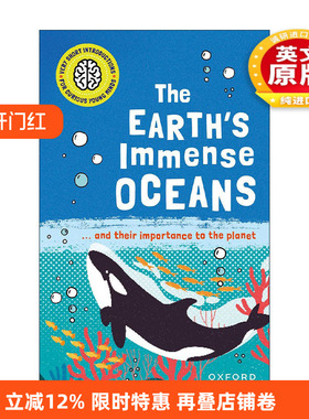 英文原版 Very Short Introductions for Curious Young Minds The Earth's Immense Oceans 地球上浩瀚无垠的海洋 牛津通识读本