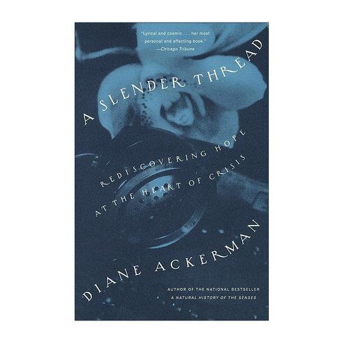 英文原版 A Slender Thread 纤细一线 放下绝望 重拾希望 动物园长的夫人作者Diane Ackerman 英文版 进口英语原版书籍