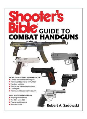 英文原版 Shooter's Bible Guide to Combat Handguns 射手宝典之战斗手枪 英文版 进口英语原版书籍