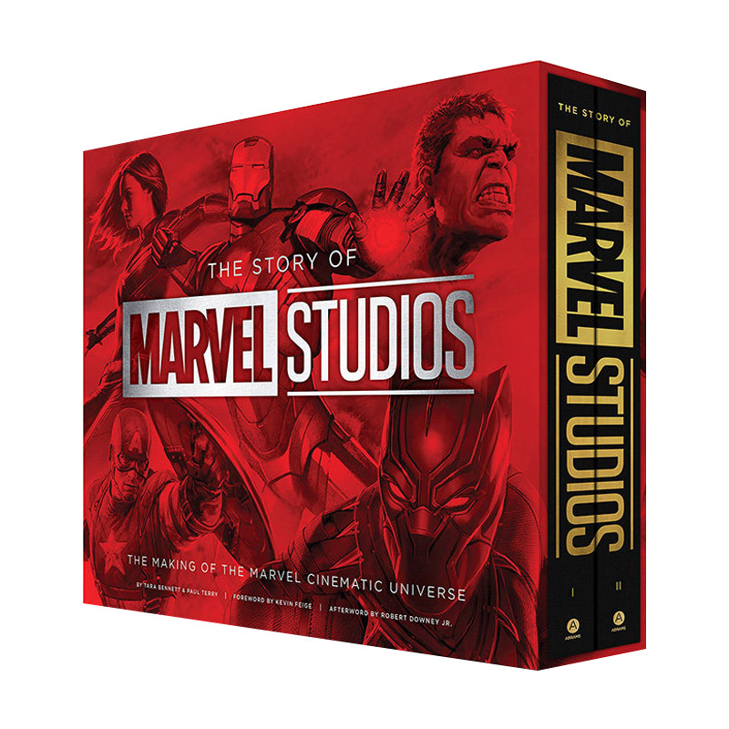 漫威影业的故事漫威电影宇宙的制作 The Story of Marvel Studios英文原版精装 Tara Bennett Paul Terry-封面