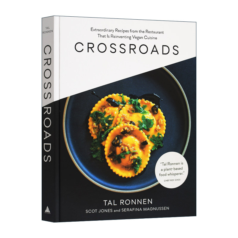 英文原版 Crossroads 十字路口餐厅 洛杉矶素食餐厅的食谱 精装 英文版 进口英语原版书籍