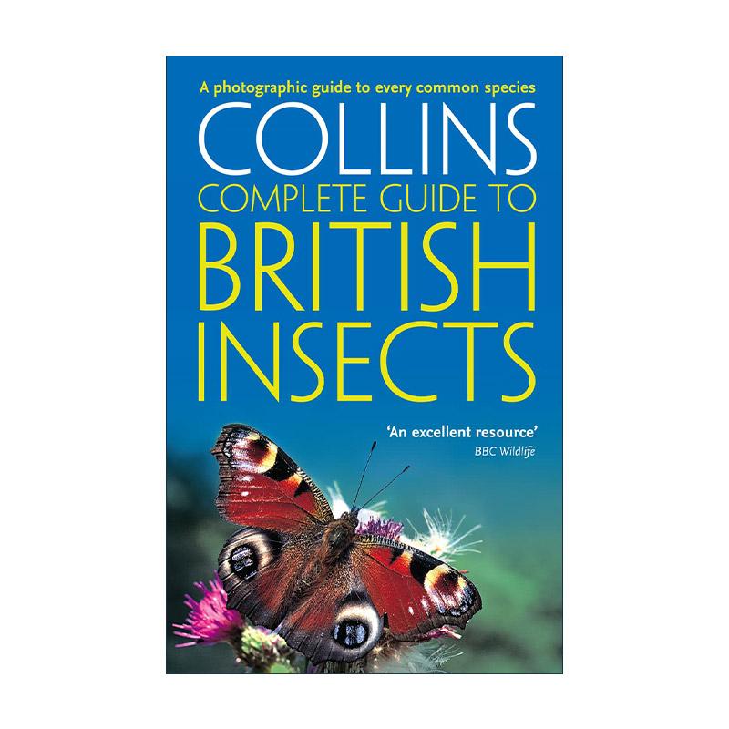 英文原版 Collins Complete Guide to British Insects 柯林斯英国昆虫类摄影图鉴大全 英文版 进口英语原版书籍