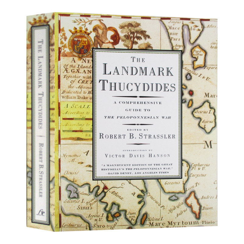 修昔底德 伯罗奔尼撒战争史 英文原版 Landmark Thucydides Comprehensive Guide to the Peloponnesian War Robert B Strassler