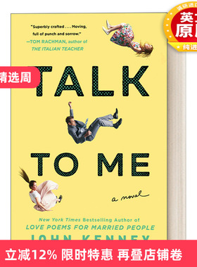 英文原版 Talk to Me 跟我说 美国瑟伯幽默文学奖得主John Kenney 英文版 进口英语原版书籍