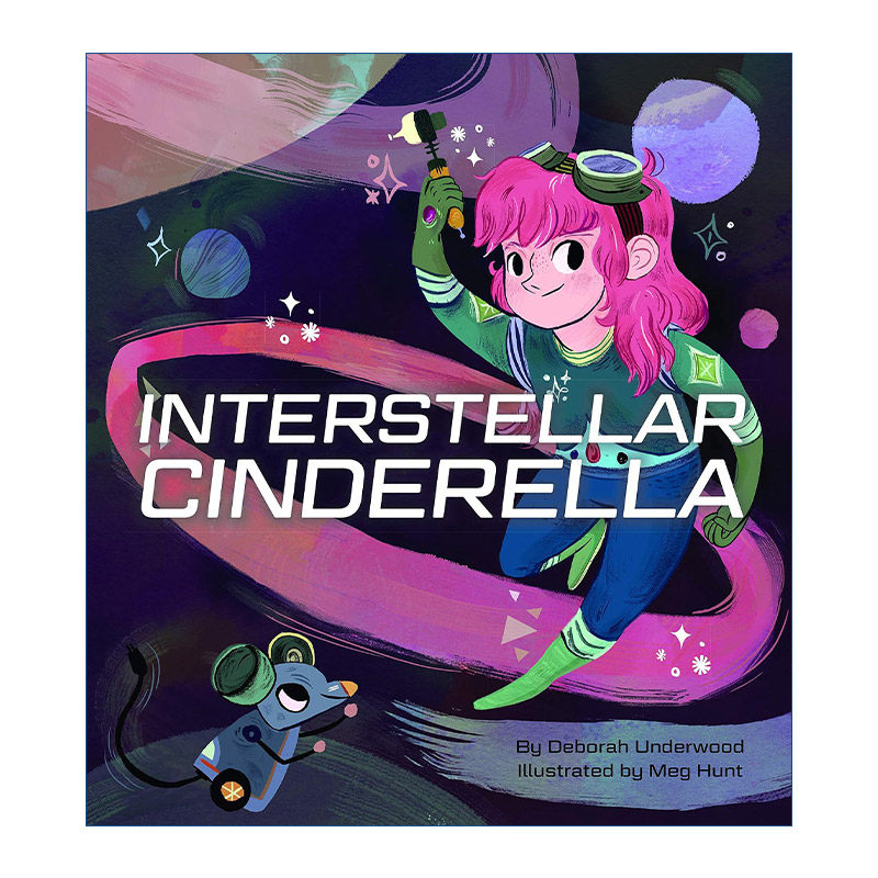 英文原版 Interstellar Cinderella 童话新编故事系列 星际灰姑娘 精装儿童读物 英文版 进口英语原版书籍