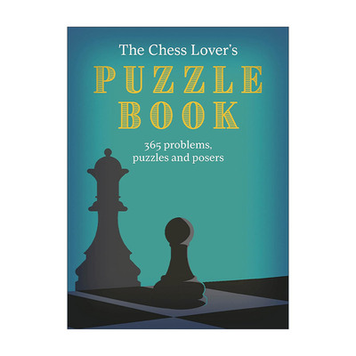 英文原版 The Chess Lover's Puzzle Book 国际象棋爱好者的谜题书 英文版 进口英语原版书籍