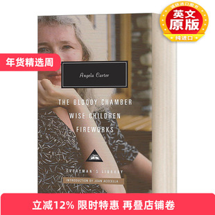 英文原版小说 The Bloody Chamber Wise Children Fireworks 染血之室 明智的孩子 烟花 安吉拉·卡特 英文版 进口英语原版书籍
