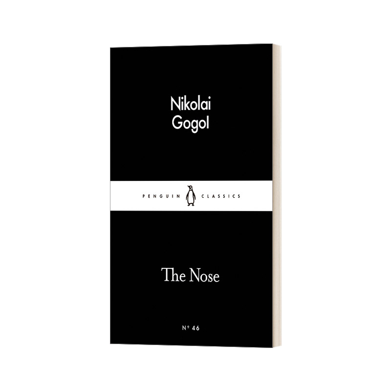 英文原版 The Nose 鼻子 果戈里 小黑书 英文版 进口英语原版书籍