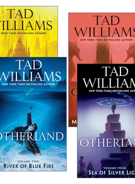 英文原版小说 Otherland 异域系列1-4册 回忆，悲伤与荆棘作者Tad Williams泰德·威廉姆斯 英文版 进口英语原版书籍