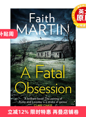 英文原版 A Fatal Obsession 致命痴迷 Ryder and Loveday探案系列 Faith Martin畅销侦探推理小说 英文版 进口英语原版书籍