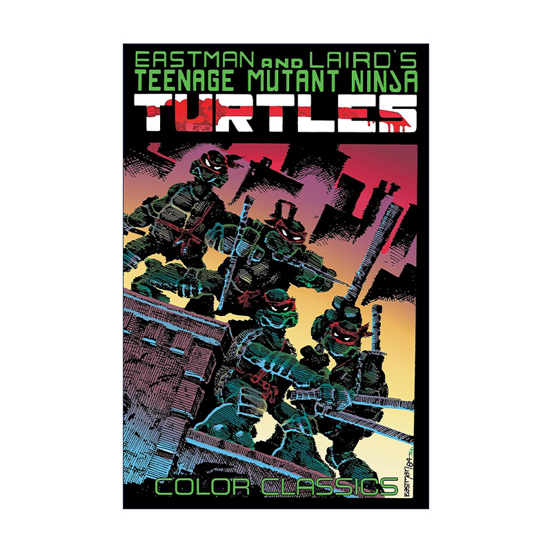 英文原版 Teenage Mutant Ninja Turtles Color Classics Vol.1 忍者神龟 彩色经典 卷一 IDW漫画 英文版 进口英语原版书籍