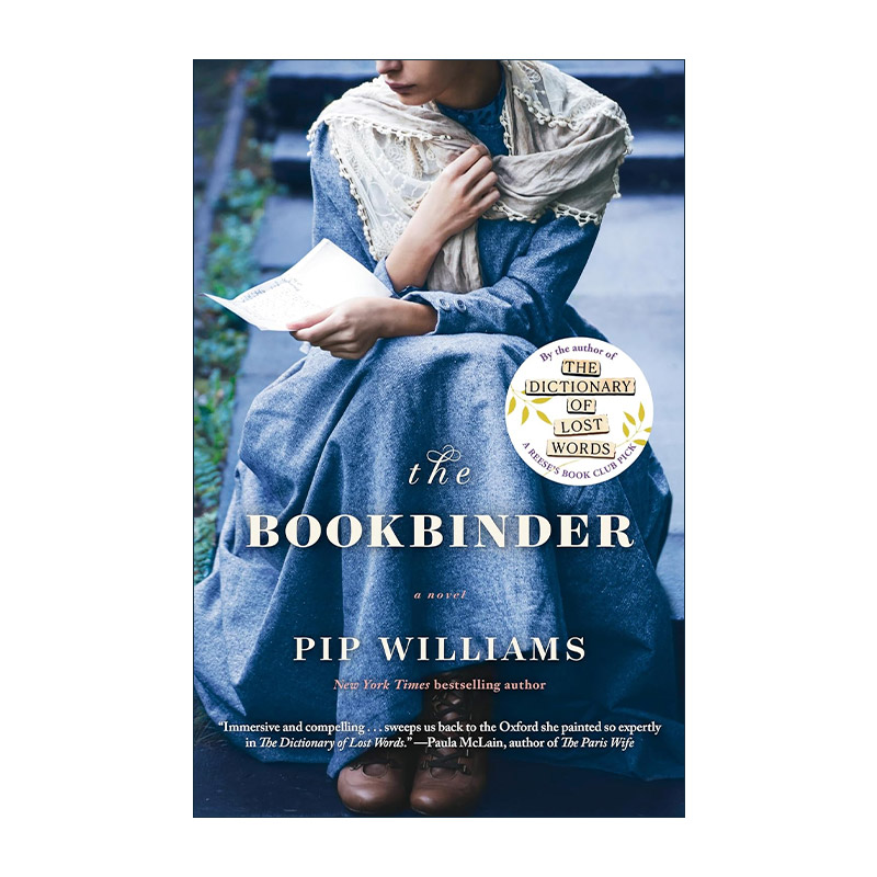 英文原版 The Bookbinder 装订商 女性历史小说 失传词词典作者Pip Williams 英文版 进口英语原版书籍